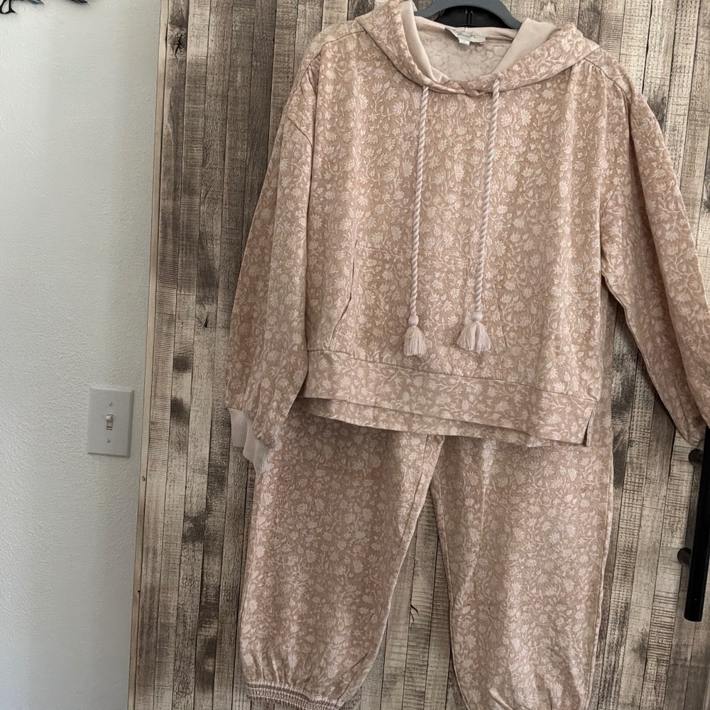 CLEOBELLA TRACK JOGGER/LOUNGE SET/ORGANIC COTTON